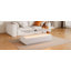 Table basse moderne à 2 tiroirs avec lumières DEL modernes-945149883