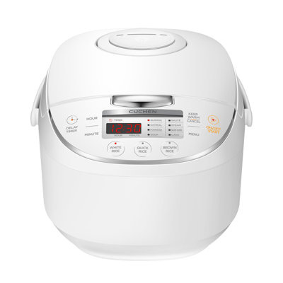 CUCHEN-G0601WUS, 6 personnes | Cuiseur à riz 6 tasses (non cuit), 1,4 pte, 12 tasses (cuit) et réchaud Micom