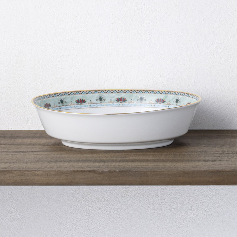 Noritake Serene Garden Oval Vegetable Bowl, 9-3/4", 46 oz.