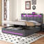 Metal Ottoman Storage Bed