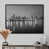 Silver Floater Framed