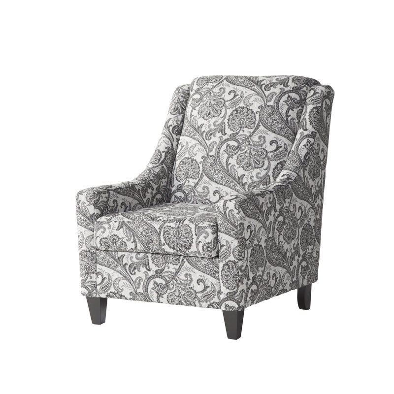 Sharo Upholstered Armchair, Wimbleton Pebble