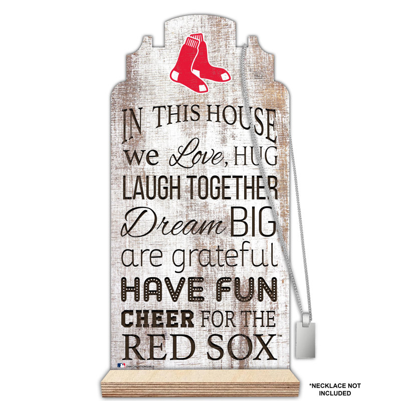 Freestanding 2 - Hook Coat Rack, Boston Red Sox