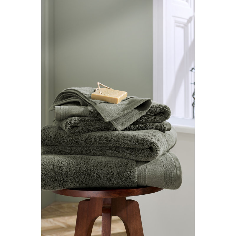 Signature Hand Towel, Forest Green