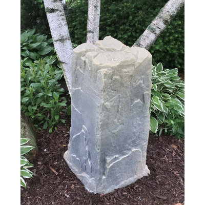 Sherman Plastic Abstract Garden Stone