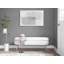 Banc de rangement contemporain avec base en métal-970725921