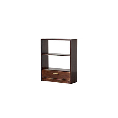 Bibliothèque standard en bois massif H 38,58 "x l 31,49"