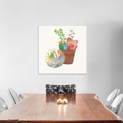 " Succulent Garden III " by Wild Apple Portfolio