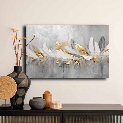 Art mural abstrait sur toile Glam