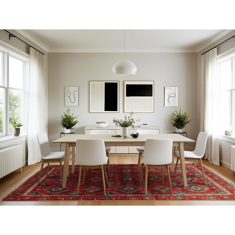 Tapis brun lavable à la machine, Rectangle 7 pi x 10 pi