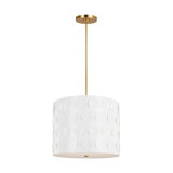 Dottie 3 - Light Dimmable Drum Chandelier