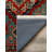 Ezra Collection Digital Print Cotton-Polyester Green Red Moroccan Rug-1120433996