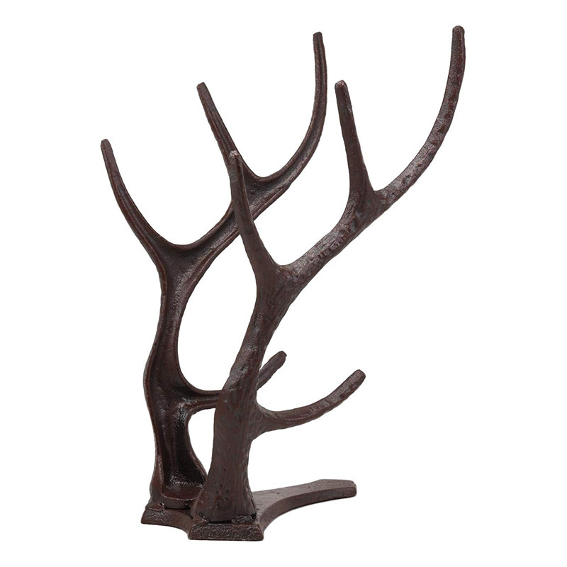 Archuleta Tabletop Wine Bottle Rack in Brown