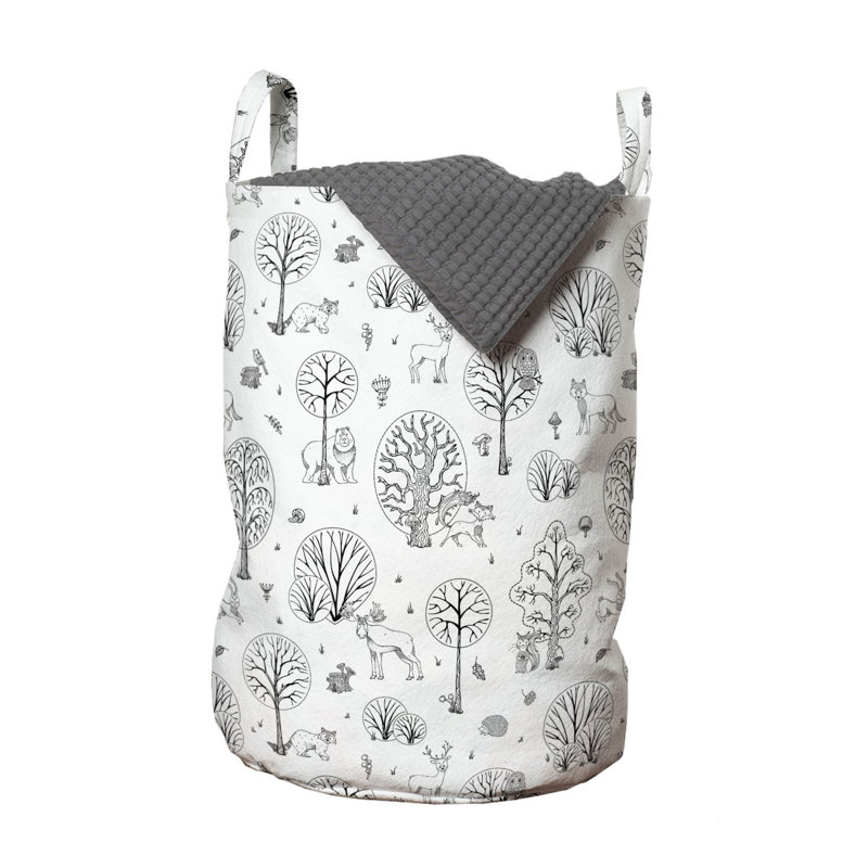 Fabric Laundry Bag with Handles