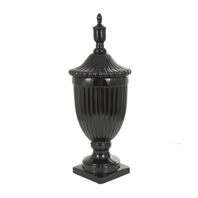 Ceramic Black Decorative Jars