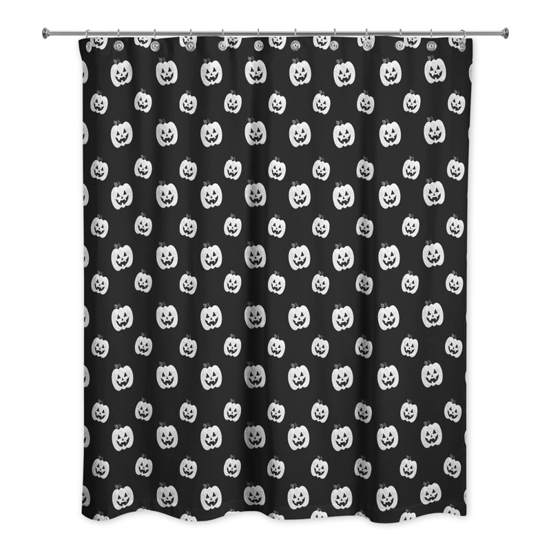 Rideau de douche simple à motif abstrait Derby Lane