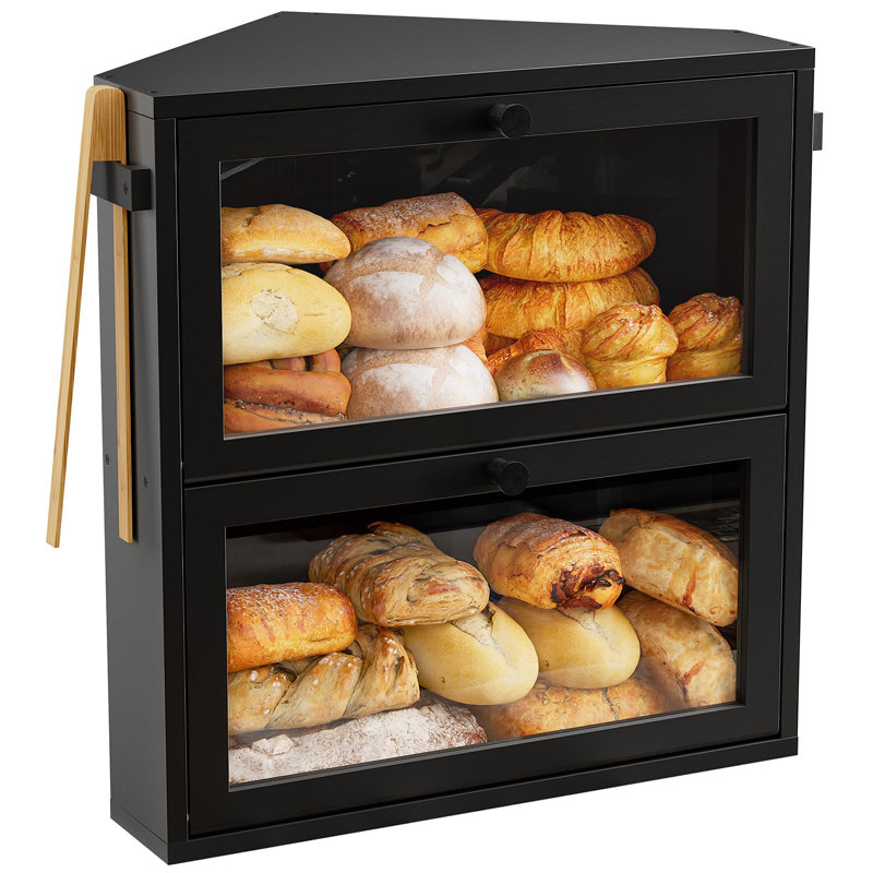 Prep & Savour Corner Bread Box - Wayfair Canada