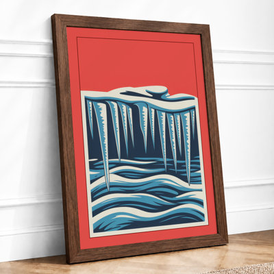 Stories Flow Modern - Framed Print