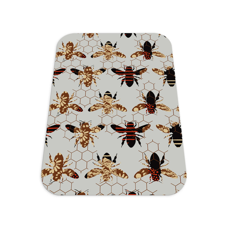 Nahuel Hard Floor Rectangular Chair Mat, 70 x 100cm