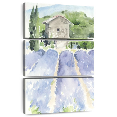Lavender Fields I