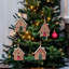 Décoration de maison en pain d'épice, décorations suspendues pour arbre de Noël