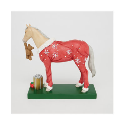 Trail of Painted Ponies Christmas Pajamas Figurine