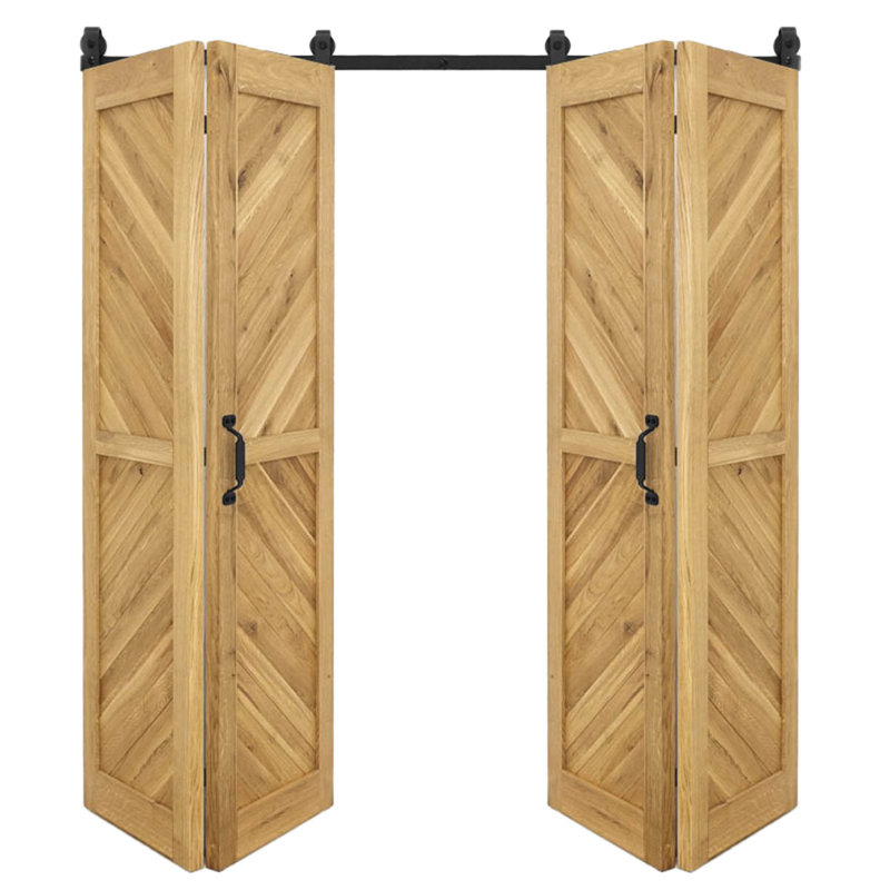 Solid Oak Barn Door, Natural Oil