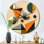 Horloge murale Midcentury Minimal
