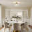 1-Light Glass Drum Flush Mount