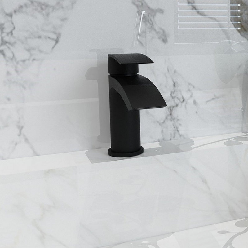 Khadisah Mono Basin Mixer Waste, Black