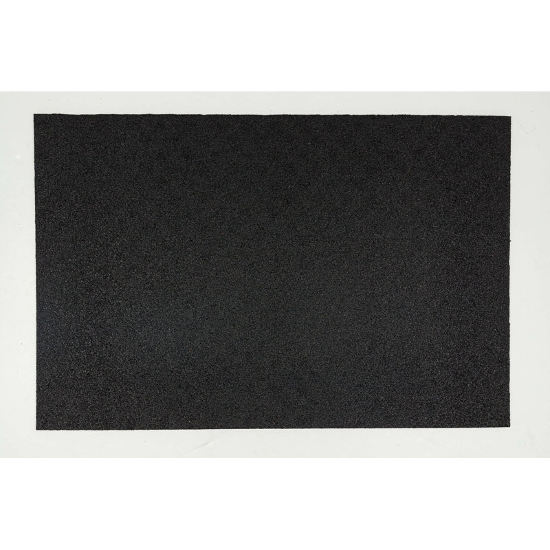 Tapis de gymnastique robuste antidérapant en caoutchouc robuste de 2 pi x 2 pi 1/2 po, L 24 po x L 24 po, Ensemble de 4