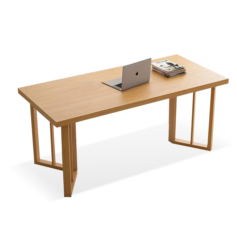 Table de salle à manger Burlywood, H 29,53 po x L 62,99 po x l 31,5 po