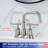 Centerset 2-handle Bathroom Sink Faucet with Drain Assembly-105306607