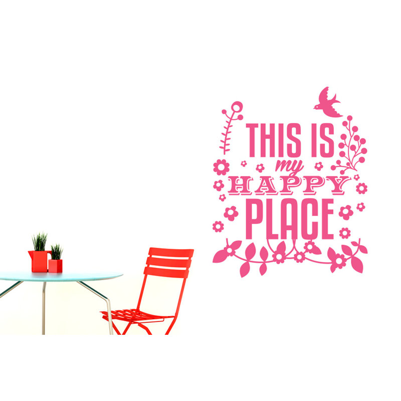 Wall Decal, Pink, Medium