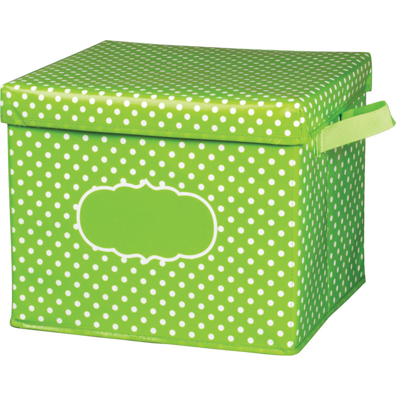 Boîte de rangement en tissu