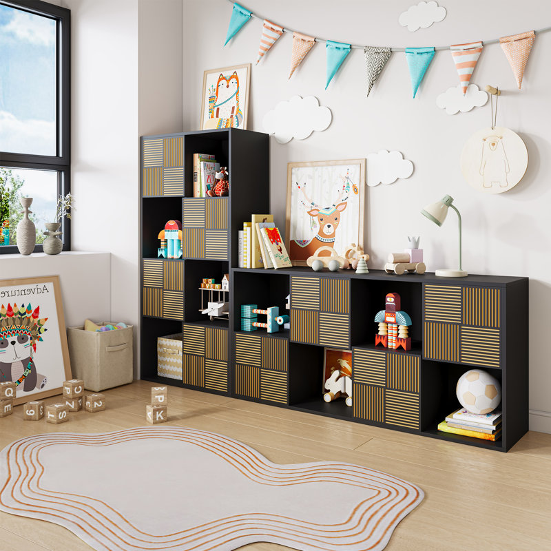 125cm H x 60cm W Bookcase, Black
