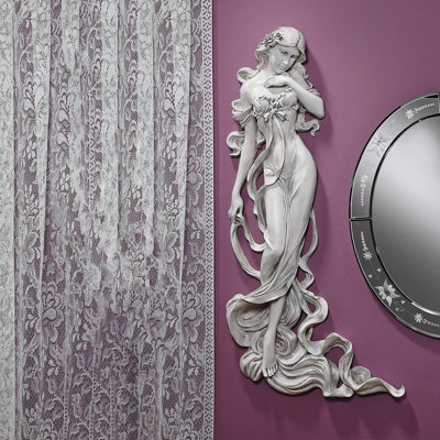 Flora, Goddess of Springtime Wall Sculpture