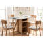 Îlot de cuisine extensible avec rangement, table moderne en bois MDF pour petite cuisine