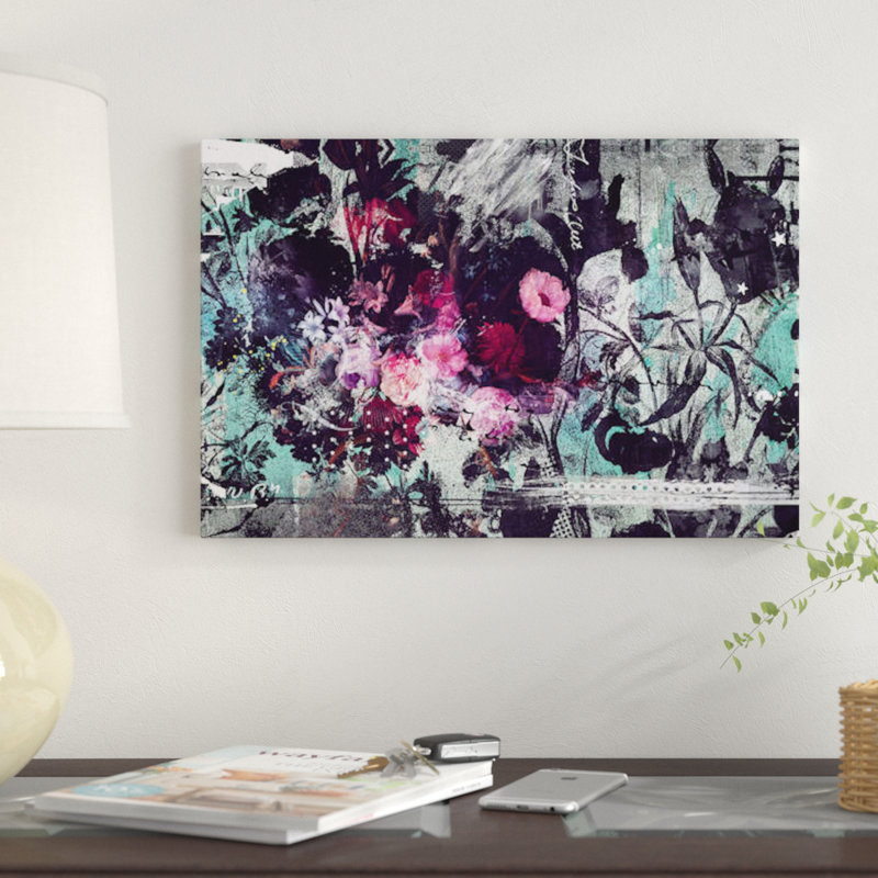 « revenant » par teis albers, impression sur toile, H 18 po x l 26 po x P 1,5 po, Toile avec cadre flottant noir