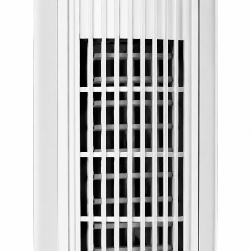 Refroidisseur d'air à évaporation 3 en 1 de 42 po blanc avec réservoir de 1,3 gallon et sachets de glace pour chambre à coucher, bureau