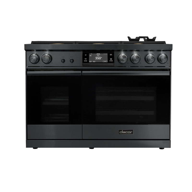 48" Pro-Range 6 Burners, Contemporary, NG/LP, Graphite Stainless