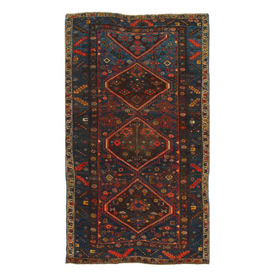 Southwestern Area Rug in Navy Blue