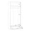Tariah 2 Door Manufactured Wood Wardrobe