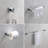 Cubic 5 - Piece Bathroom Hardware Set-58850953