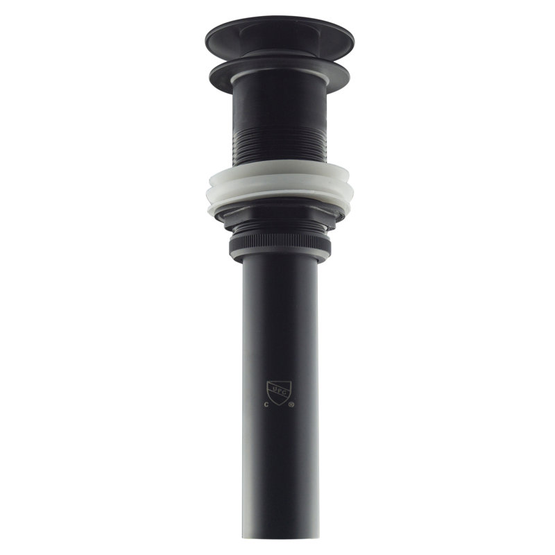 Pop-up Bathroom Sink Drain, Black
