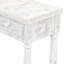 Console sophistiquée pour couloir, salon et chambre à coucher avec quatre tiroirs de rangement et une tablette pour une organisation optimale-1630325580