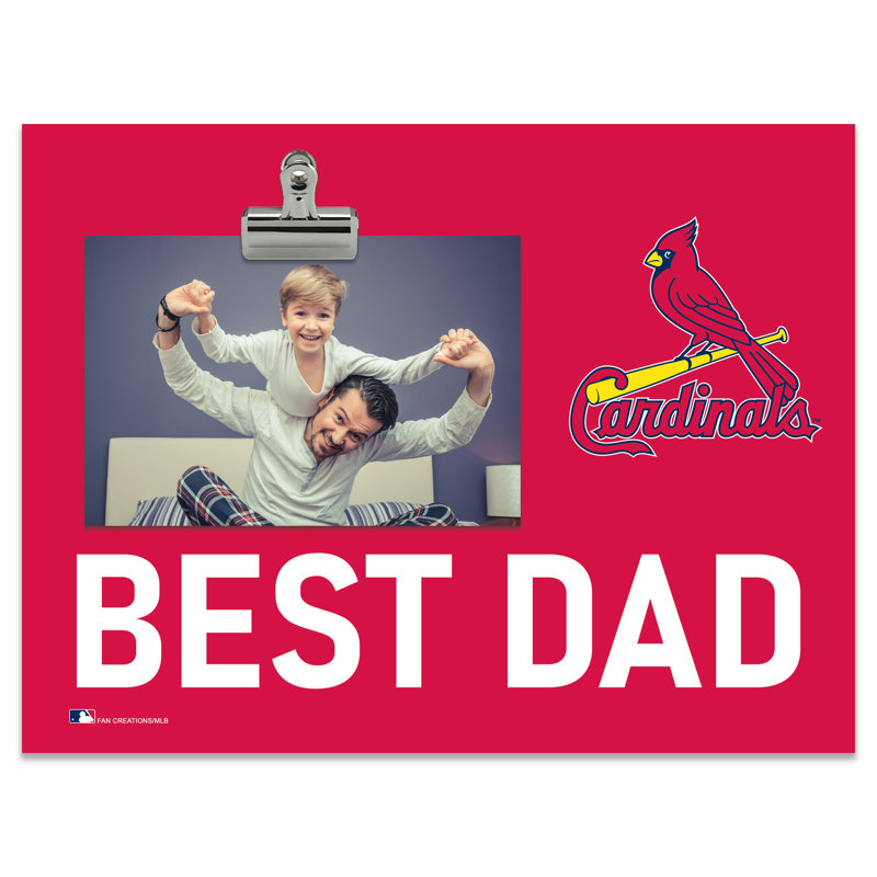 Cadre lumineux à pince Saint (St) Louis Cardinals - Best Dad