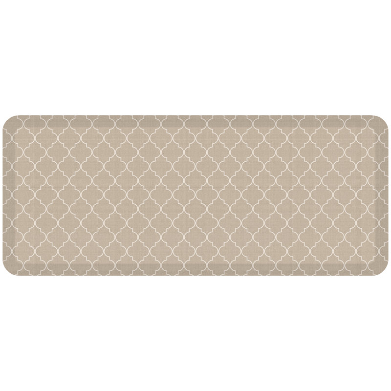 Tapis anti-fatigue, Kaki, Rectangle 1 pi 8 po x 4 pi