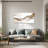 Durante - Elegant Abstract Art Wall Decor for Living Room, Modern Canvas Wall Art Abstract Pictures Wrapped Around Pine Frame, 20×40 inches-1279016873