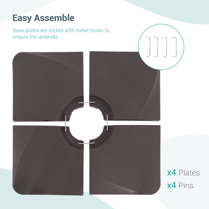 Starlin HDPE Plastic Umbrella Base